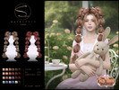 Sims 4 — (TeaTimeAtelier)sclub_ts4_hair_ 010326 by S-Club — Bubble hairstyle hope you like, thank you.