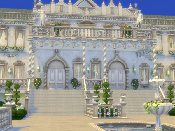 Sims 4 — Les Blanc's by Rafaelcaliari — Inspired by the aristocratic residences of Bridgerton