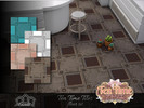 Sims 4 — Tea Time Tiles floor set by Emerald — Tea time is a designated time for resting, socializing, sharing with
