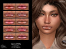 Sims 4 — Glossy Lipstick N283 by Layla — Female Glossy Lipstick Previews were made using HQ Mod