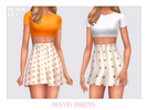 Sims 4 — Mavis Dress by Black_Lily — YA, A, Teen