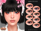 Sims 4 — Akira Eyes A321 by ANGISSI — PREVIEWS MADE USING HQ MOD Facepaint category