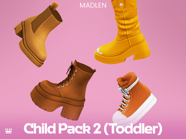 Sims 4 — [Madlen] Dusk Diva (Toddler) by Madlen — Once just for adults, now ready for little feet. Just like the big