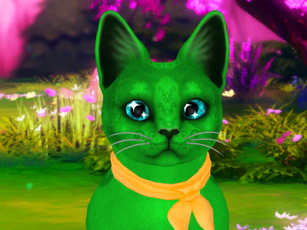 Sims 4 — Liam Patrick's Day Kitty by PastelHeartKittens — Happy st patrick's day everyone! irish kitty is here to have