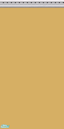 Sims 2 — Farrow and Ball "Ciara Yellow" B by tomandcheeze — Farrow and Ball paint with crown moulding in white.