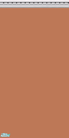 Sims 2 — Farrow and Ball "Bookroom Red" B by tomandcheeze — Farrow and Ball paint with crown moulding in white.