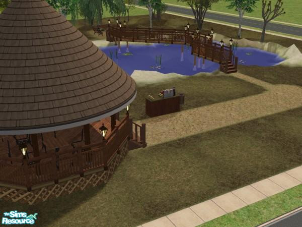 Sims 2 — The park by mariannebogaard — The place to be for a nice walk in the park.