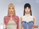 Sims 4 — Tea Time - Koharu Hairstyle V3 by Enriques4 — Description