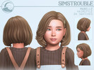 Sims 4 — Mabelle Hairstyle Set - Child Conversion by simstrouble — A chin-length bob with a the perfect blend of classic
