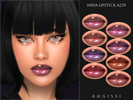 Sims 4 — Maya Lipstick A239 by ANGISSI — PREVIEWS MADE USING HQ MOD 8 colors
