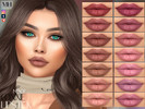 Sims 4 — Connie Lipstick N302 by MagicHand — Cream Matte Lips in 18 colors - HQ Compatible.