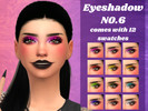 Sims 4 — Eyeshadow N06 by _alttrait_ — Another eyeshadow... I'm running really low on creative things to write here.