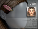 Sims 4 — Nayla Hair Clips (Hat) by Ade_Darma — Nayla Hair Clips for Nayla Hairstyles 80 Swatches