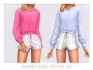Sims 4 — Comfy Day Outfit 07 by Black_Lily — YA, A, Teen