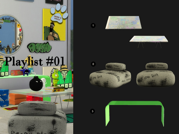 Sims 4 — Playlist #01 by siomisvault — Hello out there hypebeast style for you! I hope you like it Thank for the love and