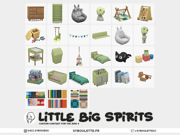 Sims 4 — Little Big Spirits - Nesting Blocks Cubes by Syboubou — Little Big Spirits is a joyful kid bedroom CC set