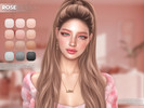 Sims 4 — leLAPEAU - Rose Skin by VentaStudio — Rose Skin