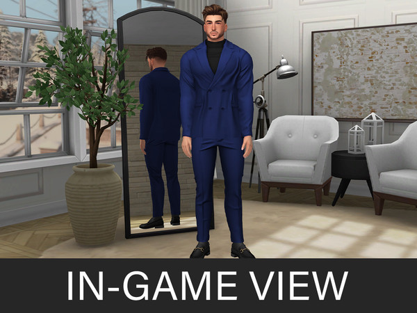 Sims 4 — By Beto - Sebas (Top V1) by Beto_ae0 — Formal and elegant attire for men, enjoy it
