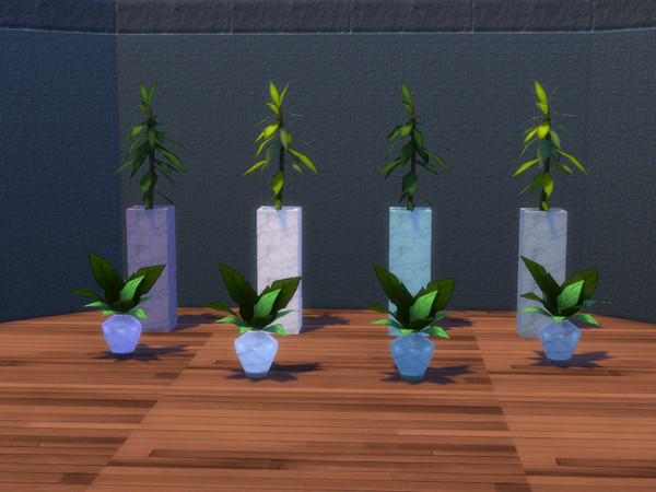 Sims 4 — Amy Ceramic Vase Delicate Long by CarineKitana — Amy Ceramic Vase Delicate - For decoration, with the scent of
