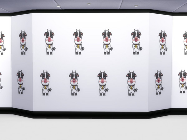 Sims 4 — Wall Petscuttiecow by CarineKitana — Beautiful wall art designs of your pets or children.