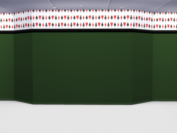 Sims 4 — Playing Card Pattern Wallpaper 2 by CarineKitana — Playing Card Pattern Wallpaper 2 - Wall decoration ideal for