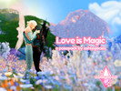 Sims 4 — Love is Magic Posepack by ashlegacies — - Posepack (7 poses)