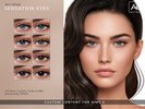 Sims 4 — Avi-Glam - Sensation Eyes by VentaStudio — 24 Swatches