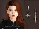 Sims 4 — Lona Earrings Kids by PlayersWonderland — Kids version of my Lona earrings. -5 Swatches