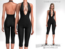 Sims 4 — SABRINA JUMPSUIT by Joan_Campbell_Beauty_ — 10 swatches Custom thumbnail Original mesh