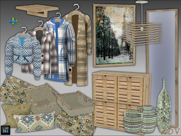 Sims 4 — ADV_Mabra_s4EntrywaySet01_vasev1 by MABRA2 — In addition to ADV_Mabra_s4EntrywaySet01_Part 1