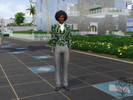 Sims 4 — Iwa suit by Mamoo_2000 — African patterned suit. this is a male full-body outfit. -All LOD