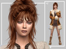 Sims 4 — Karine Kraken by _TRASRAS — Go to Required tab to upload necessary CC, if you want your sim same as pictures.