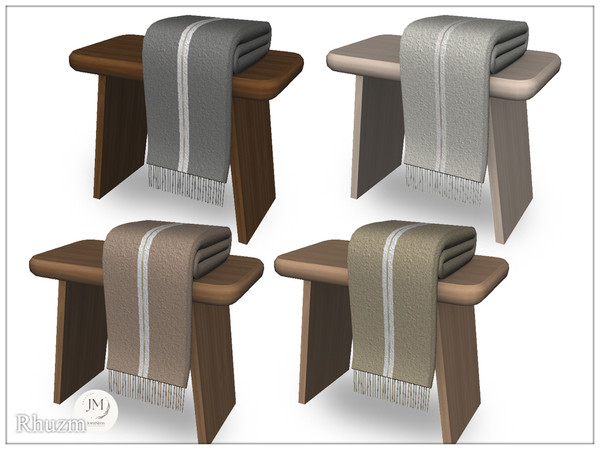 Sims 4 — jomsims Rhuzm deco1 by jomsims — A luxurious bathroom with a modern and refined design inspired by the finest