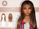 Sims 4 — Montana Hairstyle Child by Shimydimsims — Hi ! Let's celebrate Hannah Montana 20th anniversary with this special