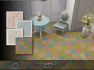 Sims 4 — TS4 Easter 2026 floor set by Emerald — Hand over the chocolate and no-bunny gets hurt! Happy Easter! (floor set)