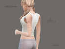 Sims 4 — Cat Tattoo by Isodella — BGC