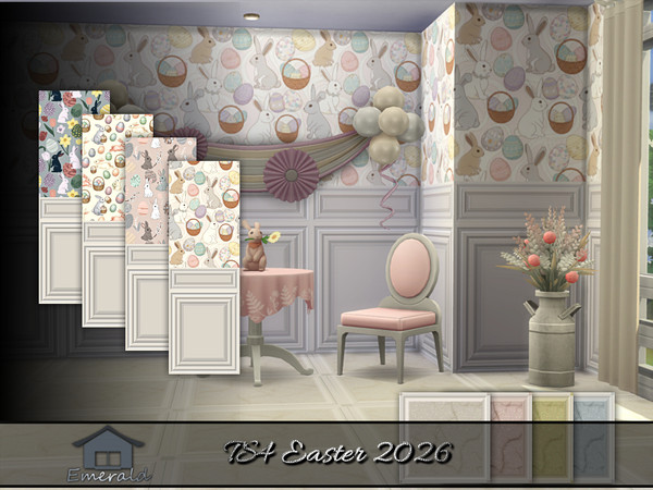 Sims 4 — TS4 Easter 2026 by Emerald — Hand over the chocolate and no-bunny gets hurt! Happy Easter!