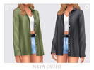 Sims 4 — Maya Outfit by Black_Lily — YA, A, Teen