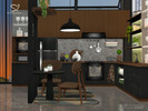 Sims 4 — Compacta Dining Area by SIMcredible! — This is the dining area of our Compacta Series. Featuring dividers to