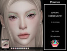 Sims 4 — Spring Eyeshadow by Venerian by Venerian — 10 swatches Teen to elder Feminine fashion choice, no gender or frame
