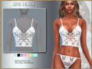 Sims 4 — LACE TANK TOP by Sims_House — LACE TANK TOP