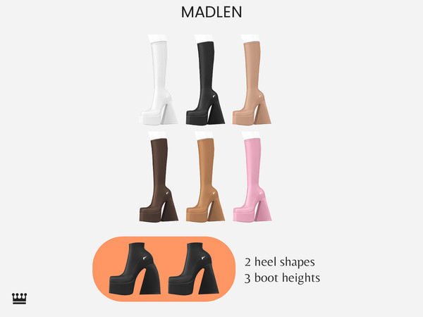 Sims 4 — [Madlen] Chunkyy (long) v2 by Madlen — Redesigned, reimagined "Chunkyy" set now with custom elevation!