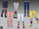 Sims 4 — ADV_Mabra_s4cftights11 by MABRA2 — Tights for girls