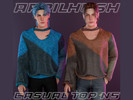 Sims 4 — [aprilhush]casual top N5 by aprilhush — New mesh