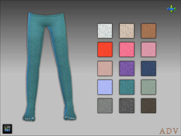 Sims 4 — ADV_Mabra_s4cftights08 by MABRA2 — Tights for girls