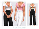 Sims 4 — Cora Outfit by Black_Lily — YA, A, Teen