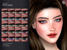 Sims 4 — VELYSEA Mimi Eyes by VELYSEA — -Face Paint category -HQ comatble -20 swatches