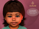 Sims 4 — Aurum - Olandria short hairstyle (toddler) by Aurum — HQ compatible