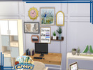 Sims 4 — Careers - Wall Hangings pt 1 by lavilikesims — 6 items in 2 colours each, masc feel