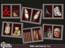 Sims 4 — Odds and Ends by evi — Weird wall decoration for weird minds who are decorating.